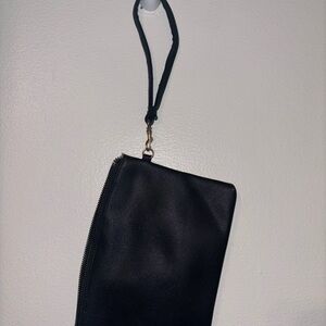 Elegant Black Coach Clutch Bag